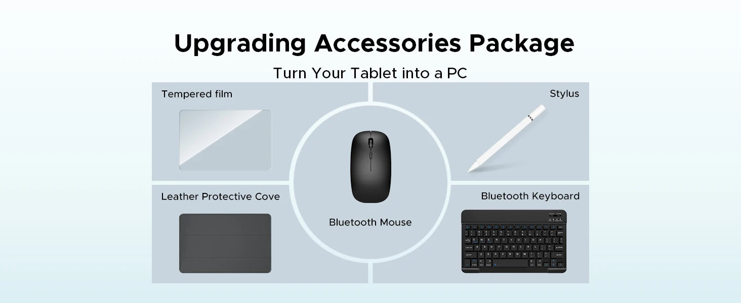 Doogee Tab E3+ 2 in 1 Tablet Pc Gemini Ai 12"" 2K Display Android 15 32Gb Ram(8+24) 256Gb Rom 8800Mah Battery Helio G100 Tabletpc.