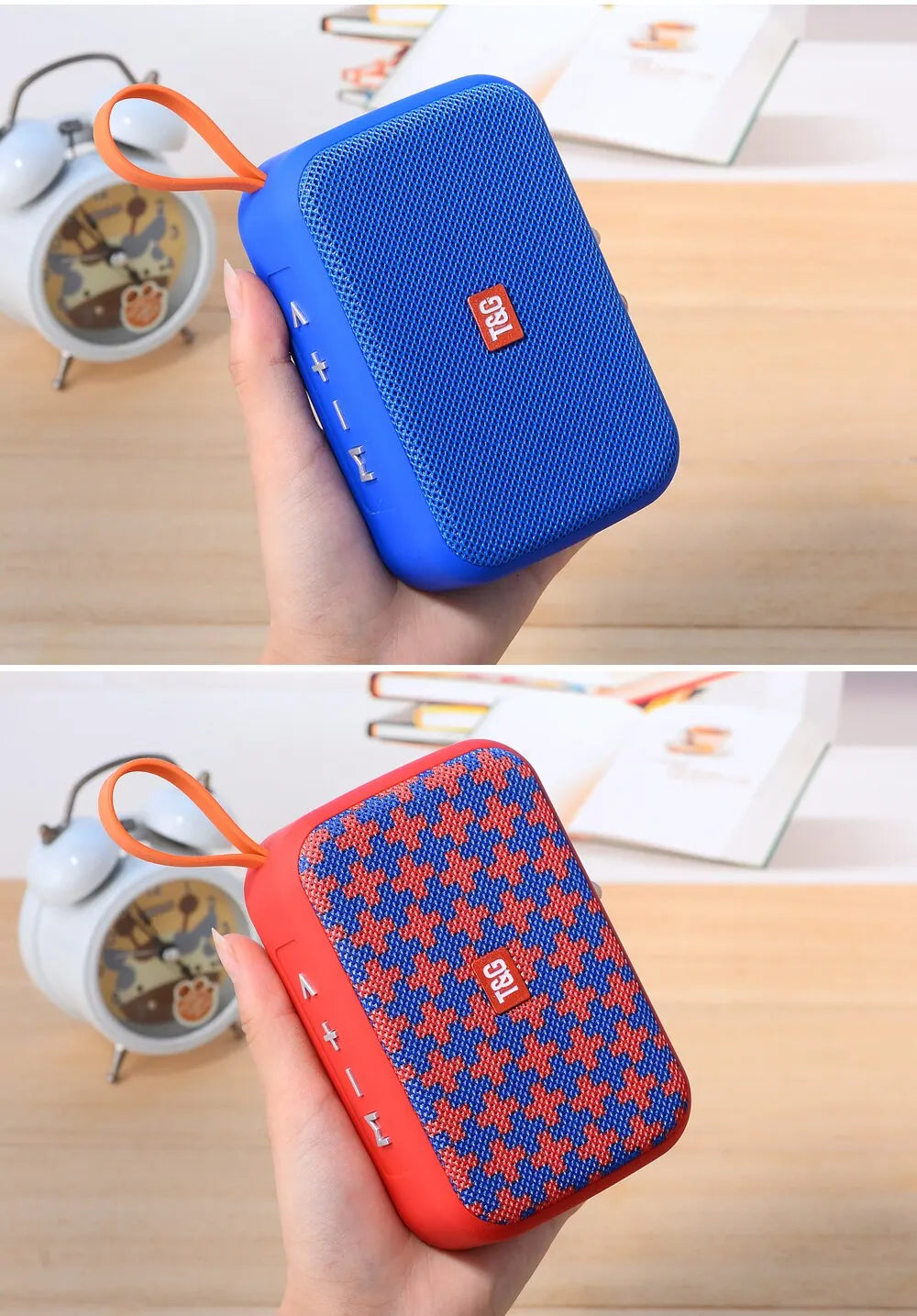 Speaker TG506 Portable Mini Wireless Soundbar Bluetooth 5.0 Outdoor Indoor HIFI Loudspeaker Support TF Card FM Radio Waterproof.