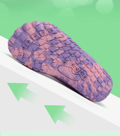 Kids Students Barefoot Quick-Drying Beach Swimming Aqua Shoes Boys Girls Fitness Running Shoes Summer Parent-child Water Shoes.