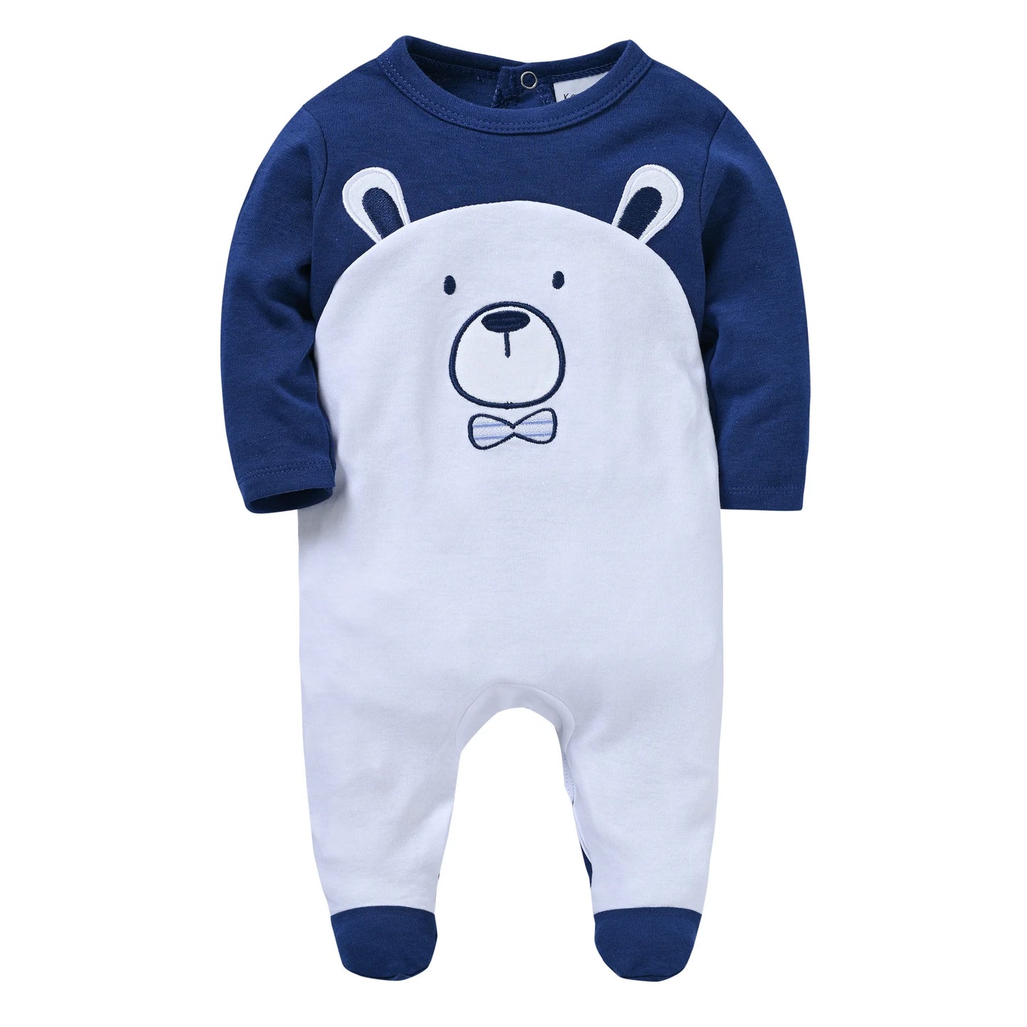 Kavkas Baby Kleidung Langarm 100% Baumwolle Overalls Stram pler 0-12m Neugeborenen Overall einteiliges Cartoon-Print Kostüm.