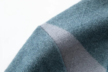 New High Quality Men's  Fashion Business Casual Knitted Sweater Warm Pullover Tops Mens Clothes.