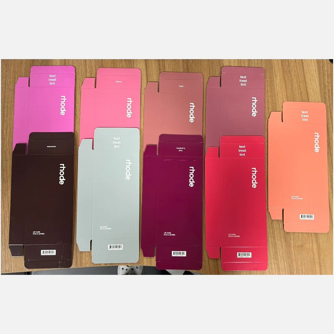 With Lip Gloss Full Set Case for IPhone 17/16/15/14/15/14/13/12/11Pro Max Plus Air Lipstick Silicone Toast Espresso Ribbon Box.