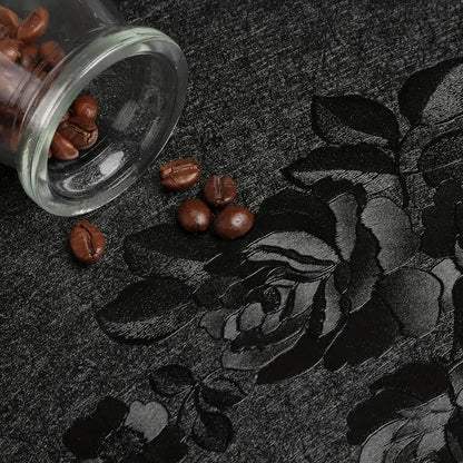 3D Flower Embossed Peel and Stick Wallpaper Self Adhesive Floral Contact Paper Wall Paper for Bedroom Walls Cabinets Drawers