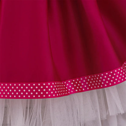 Mädchen Martha Cosplay Prinzessin Kleid Kleinkind Cartoon Bär Bühne Leistung Kleidung Kinder Karneval Party Maskerade Kleidung