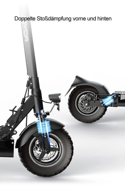 JOYOR Y8-S（ABE）Adult Electric Scooter For Adult 500W Motor 48V26AH Foldable E-Scooter 10 Inch Air Tire City Escooter.