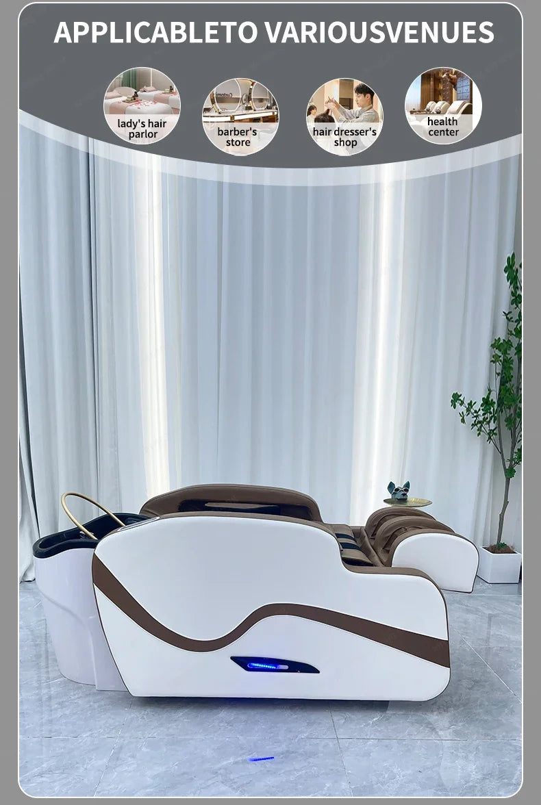 XinSheng Professionelle Elektrische Massage Bett Kopf SPA Salon Massage Tisch Haar Waschen Begasung Betten Friseur Smart Möbel