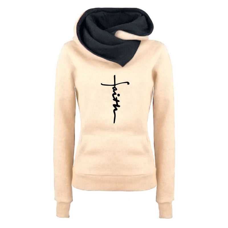 Womens Sweatshirts Fashion Casual Hoodies Clothing High Quality Jogging Pullovers Sports Long Sleeve Print Luxury Versatile Top.