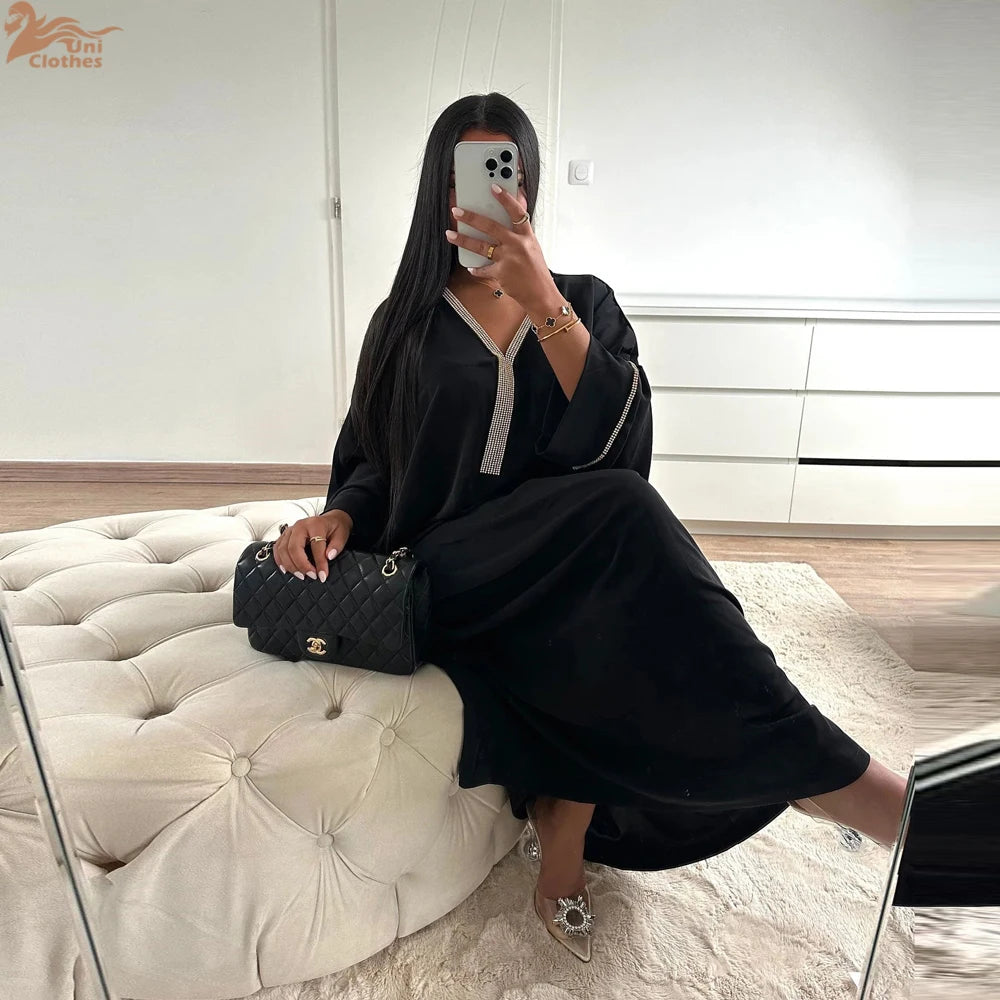 Ramadan Eid Batwing Abaya Prayer Clothes Women Kaftan Turkey Islam Muslim Long Dress Kebaya Caftan Marocain Robe Femme Musulmane.