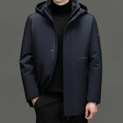 Top Grade Brand Casual Fashion Designer Warm Parka Coat Mens 2025 Newest Winter Jacket Quilted Windbreaker  Mens Clothes