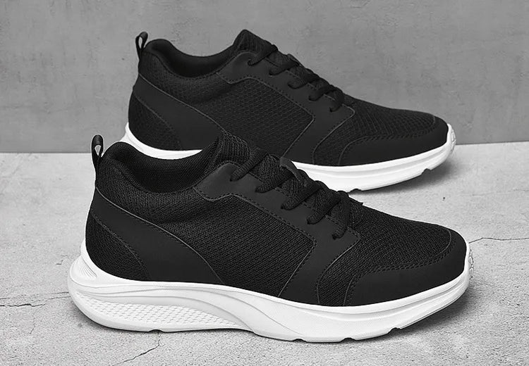 Men Elevator Shoes Height Increase Sneakers Shoes for Men 10cm Sports Casual Shoes Invisible Inner Heightening Shoes for Men 8cm