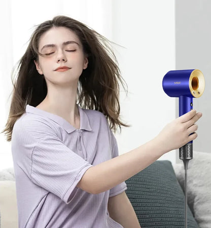 VGR Leafless Hair Dryer Professional Negative Ion Dryer Brushless Motor 11000RPM Electric Hair Dryer Barber Salon Tools V-445