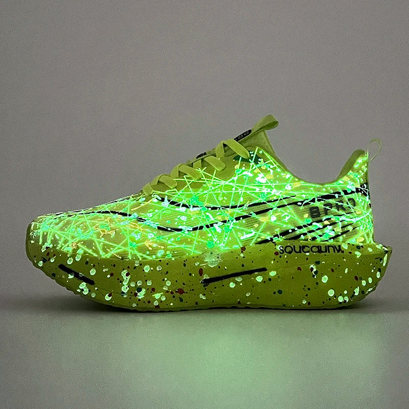 Supercritical E-TPU Marathon Running Shoes Men Women High-quality Road Jogging Shoes Light Comfy Sneakers Mesh Training Shoes.