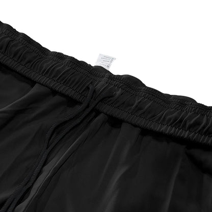 American-style best-selling thin, sporty, casual, simple, trendy, loose, wide-leg jogging long pants for men.