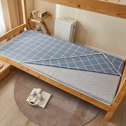 2025 new cotton washed cotton student dormitory mattress cover all-inclusive zipper mattress single piece without filler.