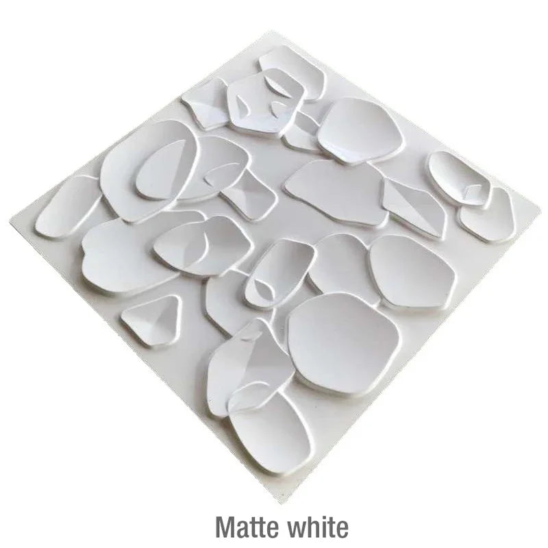 12pcs 50cm house wall renovation Stone 3D wall panel non-self-adhesive 3D wall sticker art tile wallpaper room bathroom ceiling