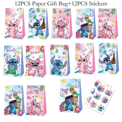 Disney Stitch Partygeschenke, Stich-Thema, Geschenktüten, Pralinenschachtel, Ringe, Pinata, Schlüsselanhänger, Aufkleber, Geblasen, Luftballons, Partygeschenke