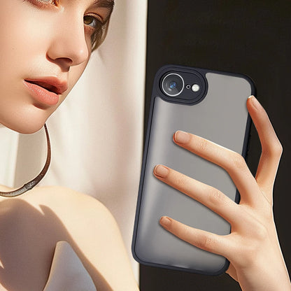 Frosted Translucent Case for iPhone 16E Matte Hard Cover Drop Protection Shockproof Frosted Translucent Phone Cover Anti-Scratch.