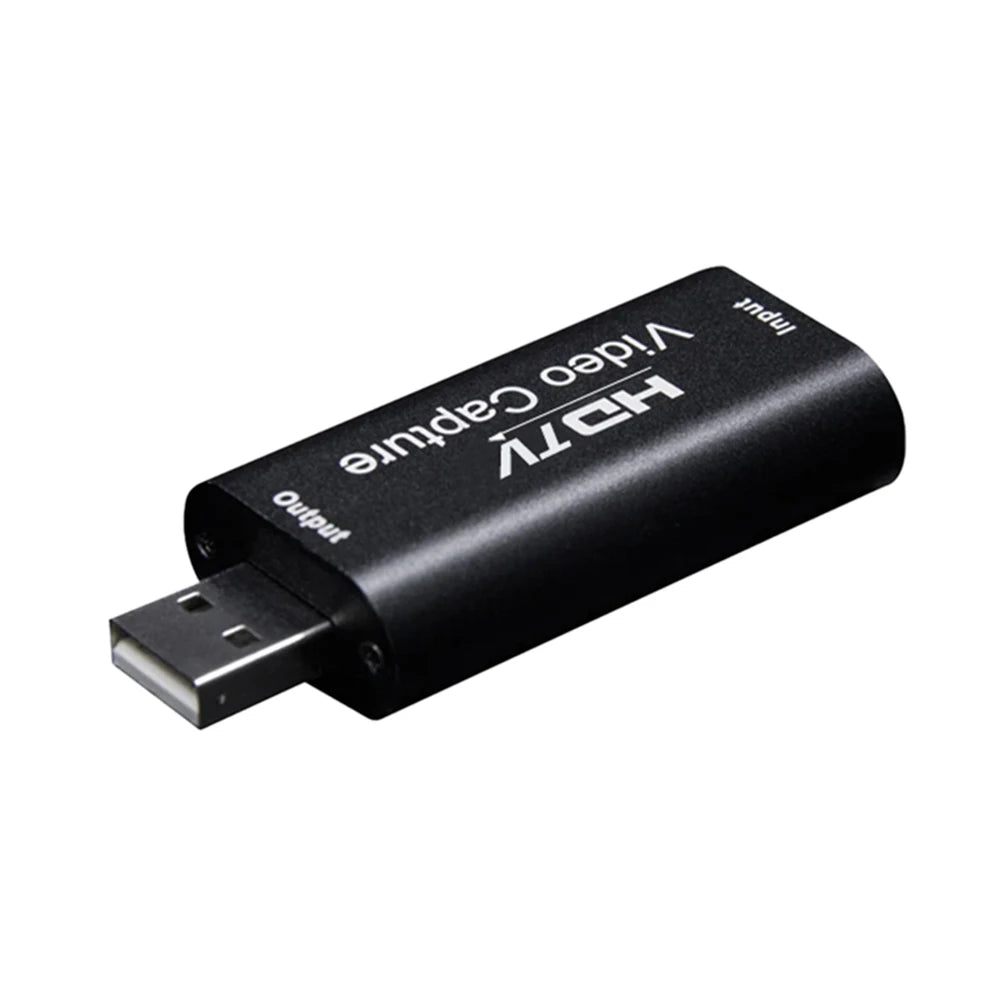 4K USB 2.0 Video Capture Card 1080P USB 2.0 HDTV Game Grabber Box For PS4 DVD Camera PC Recording Placa De Video Live Streaming.