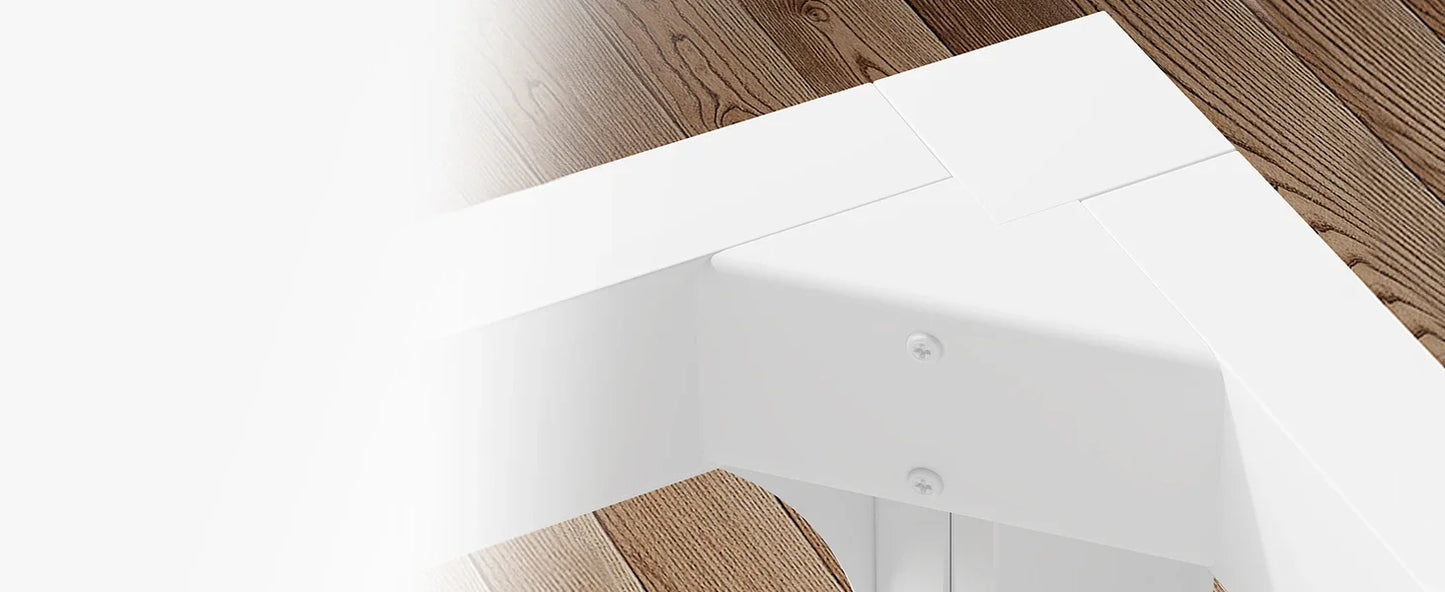 Tribe signs moderner Computer tisch, 63x31,5 Zoll großer Executive-Schreibtisch Computer tisch Studie Schreibtisch Workstation