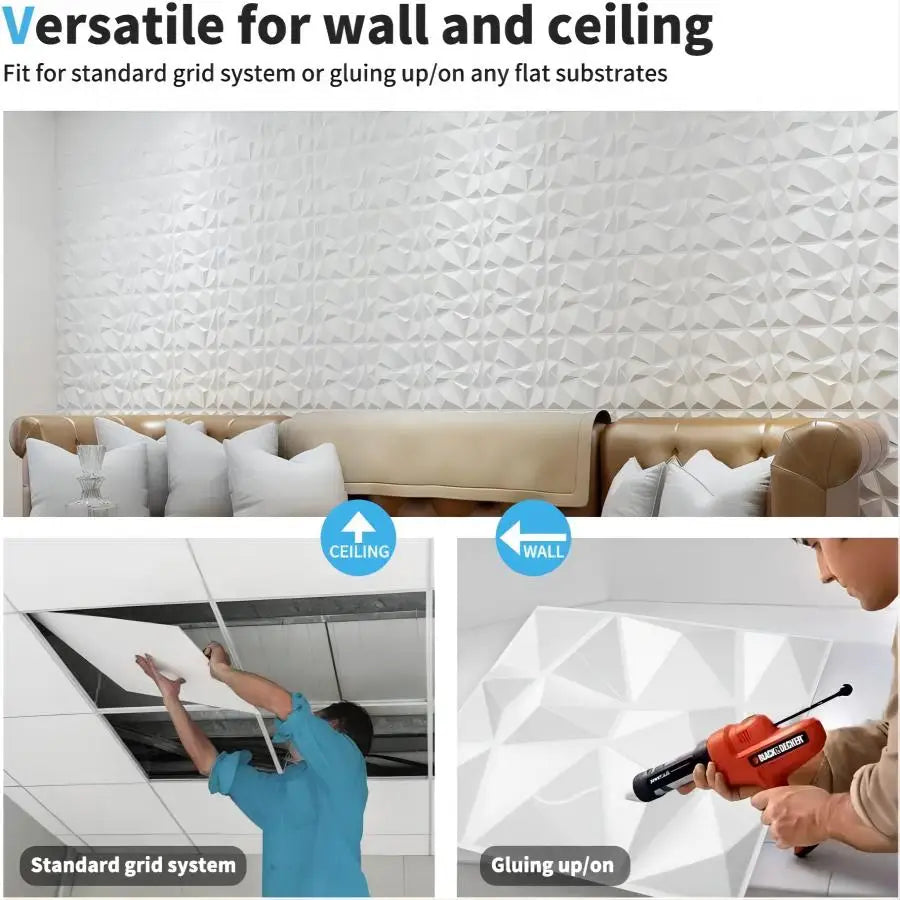 12pcs/20pcs 3D textured wall panels for indoor wall decoration,suitable for living room hall bedroom hotel office,30cmx30cm