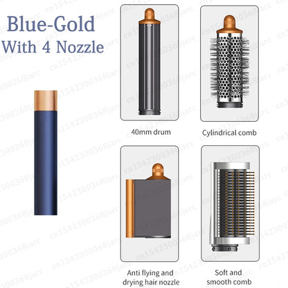 SenCiciMen X9 Multi Hair Styler Curling Iron Hair Hot Air Brush Curling Barrel Hair Dryer Salon Professional Curly Hair Styler.