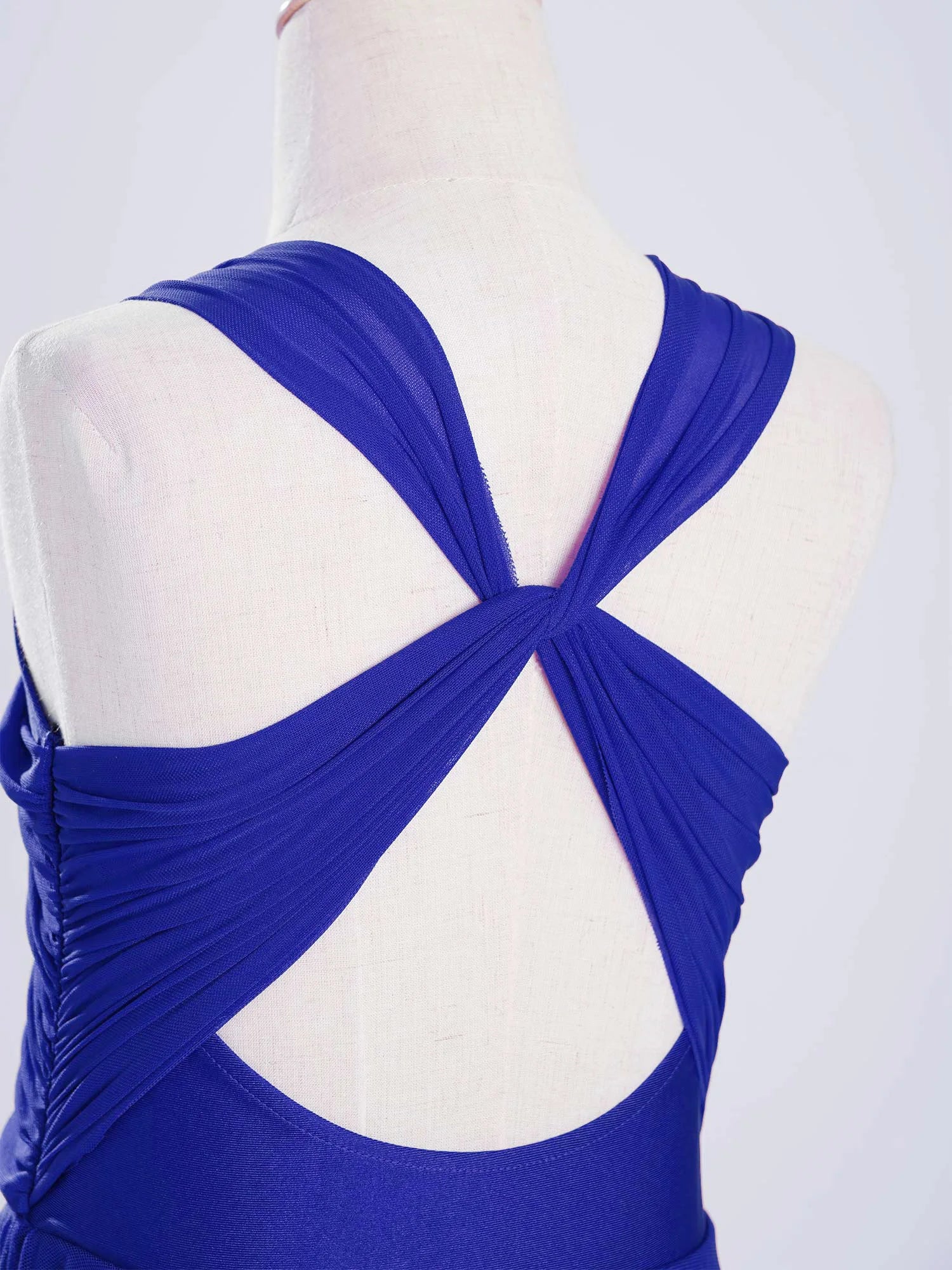 Kinder Mädchen Ärmellose Ausschnitt Strass Eiskunstlauf Trikot Kleid Lyrical Dance Gymnastik Akrobatik Leistung Kostüm.