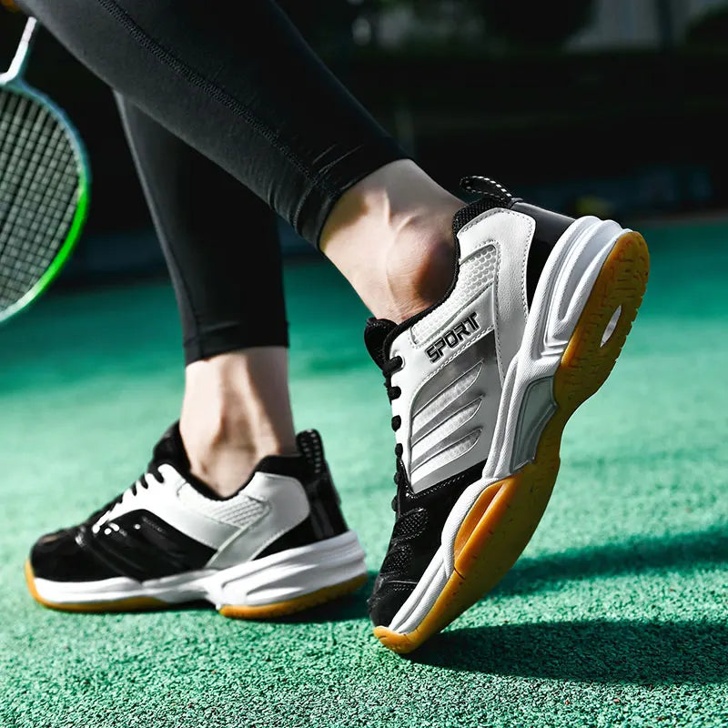 Badminton Shoes Court Tennis Sneakers for Training Volleyball Indoor Outdoor Professional Men Women Breathable Sport Big Size