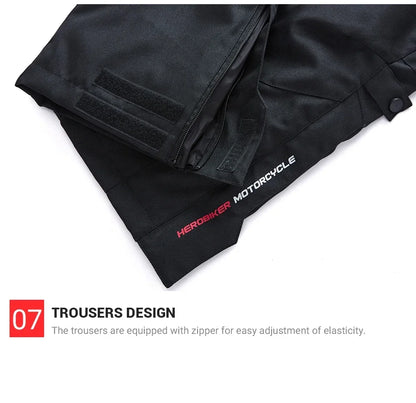 Best Selling Waterproof Motorcycle Jacket Man Racing Suit Wearable Motorcycle Jacket Motorcycle Pants Moto with EVA Protection