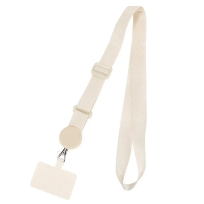Long Crossbody Phone Lanyard Adjustable Neck Strap Wide Cloth Neckband Strap Rope Hanging Anti-Lost Phone Lanyard.