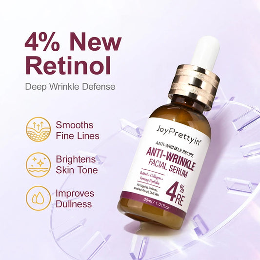 Anti-Wrinkle Retinol Face Serum Collagen Anti-Aging Lifting Firming Hyaluronic Acid Facial Serum Skin Care 30ml.
