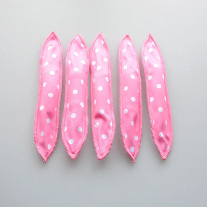 5pcs/set Heatless Hair Curlers No Heat Hair Rollers Soft Curls Women Sleeping Lazy Curling Rods Wave Formers Hair Styling Tools.