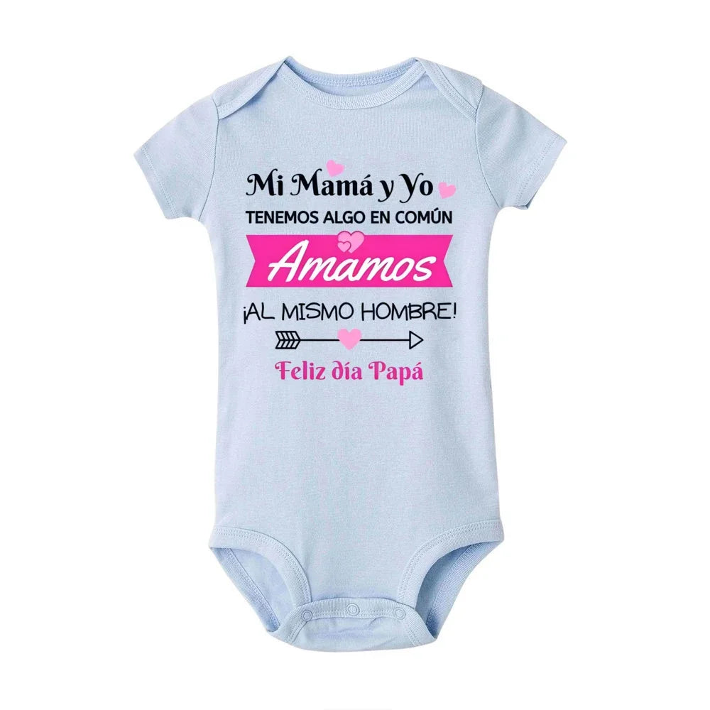 Alles Gute zum Vatertag Säuglingsspielanzug Vatertag Aufdruck Kurzarm Bodys Neugeborenes Mädchen Jungen Overall Festival Babykleidung.