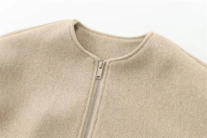 Jacken Herbst Damen 2025, neuer schicker lockerer Damenmantel, elegante Mode, Straße, warmer Jugendmantel