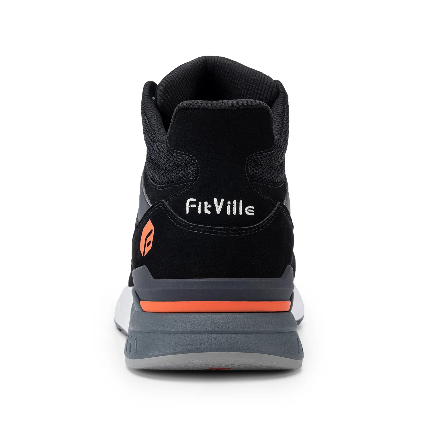 FitVille Herren-High-Top-Basketballschuhe, verbreitert, leicht, lässig, atmungsaktiv, für männliche geschwollene Füße, lindert Schmerzen.