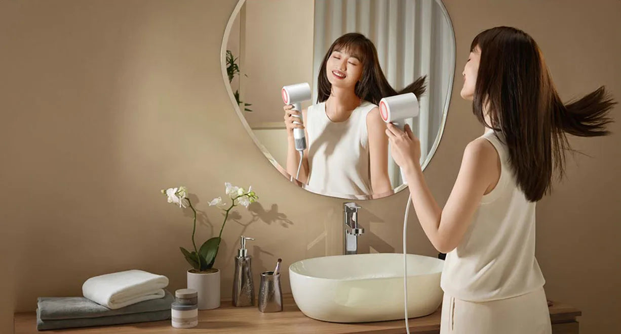XIAOMI MIJIA H501 SE Hair Dryer High Speed 62m/s Wind Speed Negative Ion Hair Care 110,000 Rpm Professional Dry 220V CN Version.