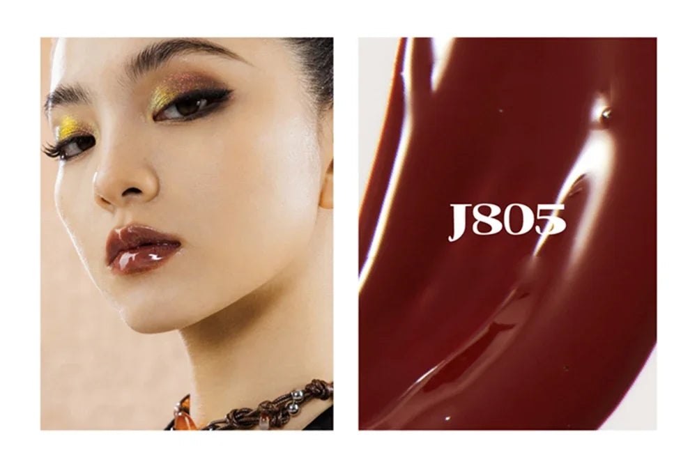 Girlcult Mirror Liquid Lipstick Water Light Long-Lasting Hydrating Shimmer Jelly Lip Tint Nude Red Lip Gloss Makeup Cosmetics.