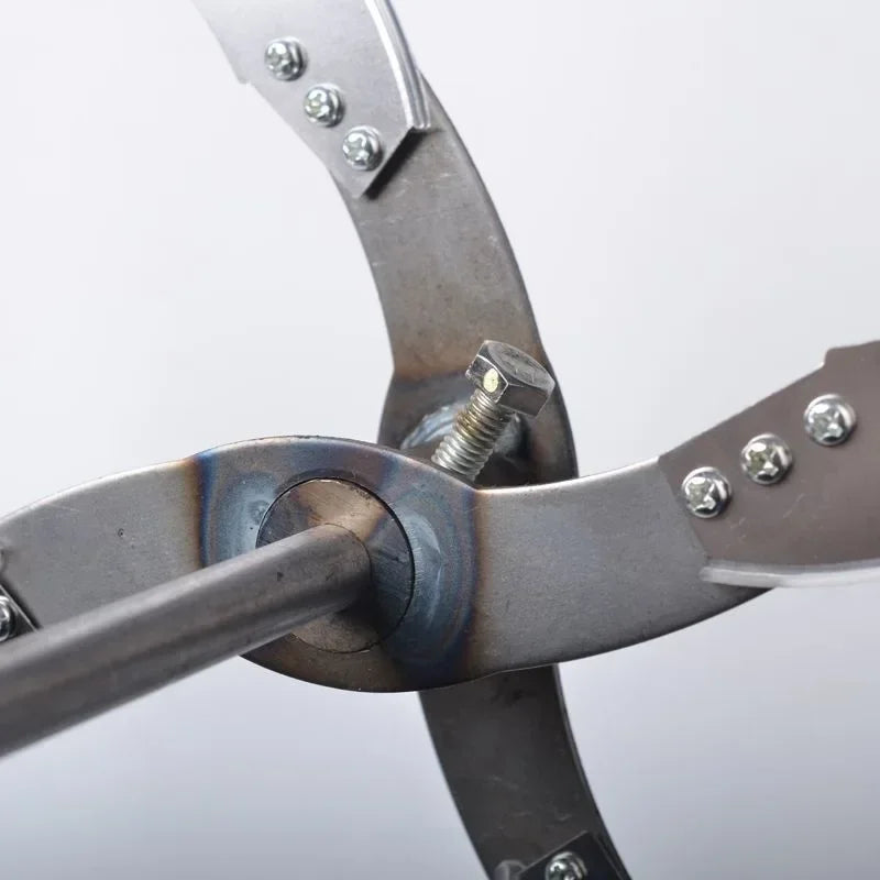 Agricultural Fruit And Vegetable Crusher 4/6 Blade Breeding Cutter Electric Drill Chopper Blade Fits Goose Chicken Feed Grass.