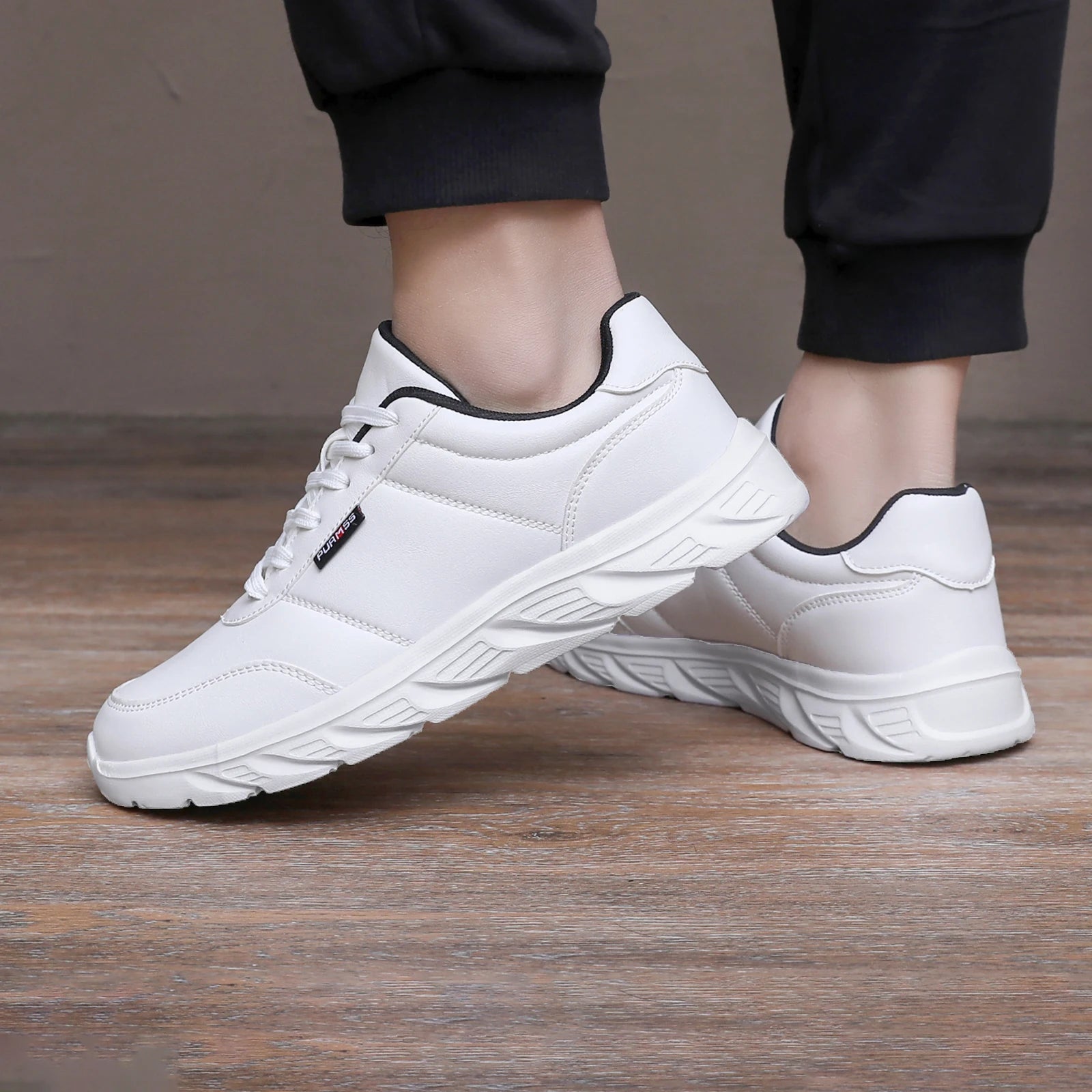 Men Sneakers Soft Sports Running Shoes New Casual Shoes for Men Solid Black White Walking Footwear Fitness jogging Men Shoes.