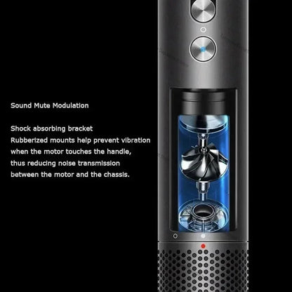 Super Hair Dryer 220V Leafless Hair Dryer Personal Hair Care Styling Negative Ion Tool Schedule Negative Ion Electric Dryer 2.7M.