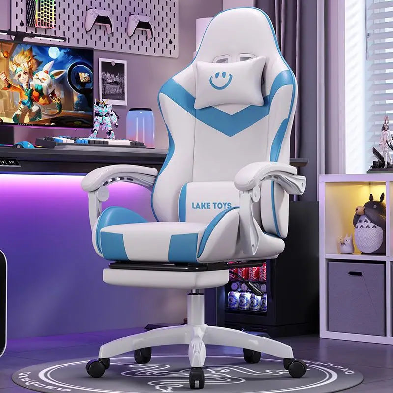 Bezaubernder Stuhl für Studenten, bequemes langes Sitzen, verstellbarer Home-Office-Gaming-Sitz