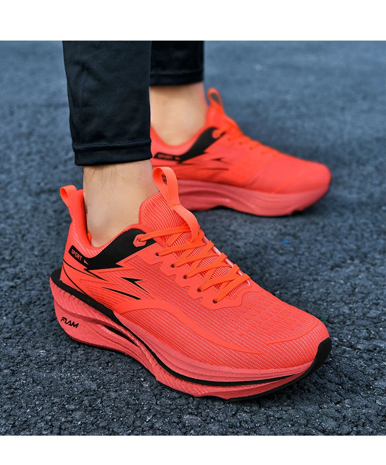 Sport Laufschuhe Männer Turnschuhe Marathon Atmungsaktiv Komfortable Marke Trend Frauen Sportlich Fitness Outdoor Turnschuhe AirCushion