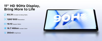 Doogee Tab G6 Tablet Pc 11 Inch Android 15 30Gb Ram(6+24) 256Gb Rom 8000Mah Battery Dual Speakers Support Widevine L1 Tablet Pc.