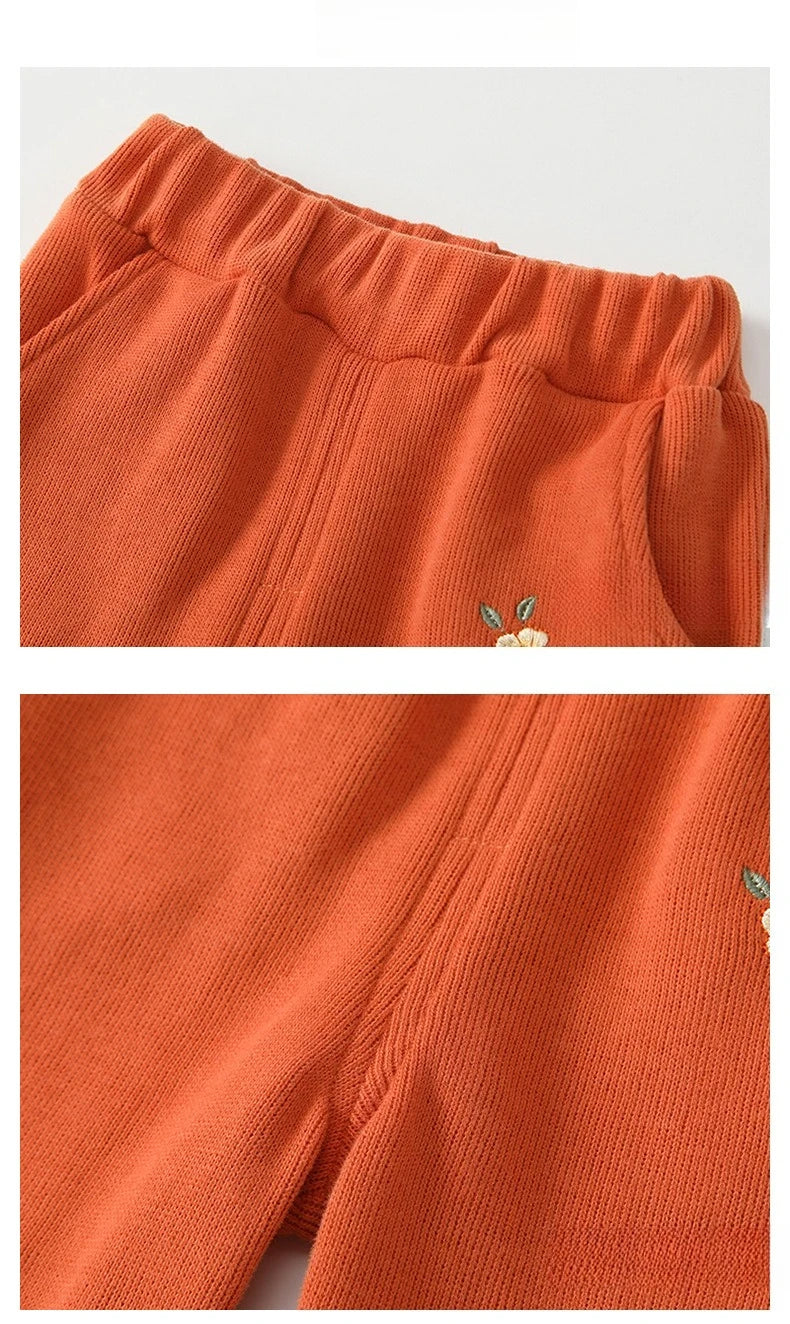 Kawaii Baby Mädchen Kleidung Pilz Sets Herbst Infant Rüschen Kragen Langarm Top Hosen Zwei-Stück Neugeborenen Baumwolle Outfit