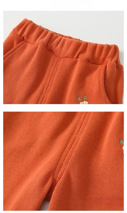 Kawaii Baby Mädchen Kleidung Pilz Sets Herbst Infant Rüschen Kragen Langarm Top Hosen Zwei-Stück Neugeborenen Baumwolle Outfit