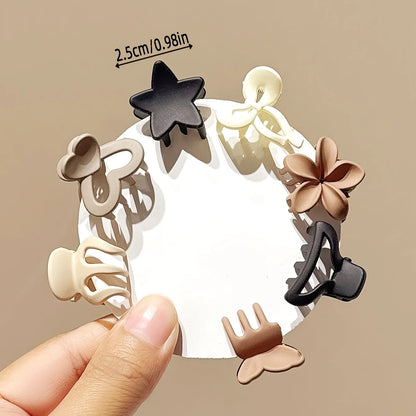 5/10/20/30pcs Beige Mixed Pack Small Clips, Cute Girl Accessories - Perfect for Daily Use, Special Occasions, or Travel Gifts.