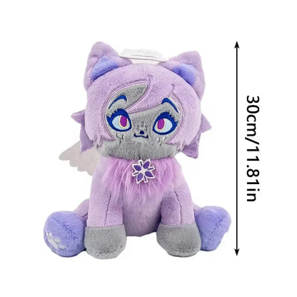 Hot Cat Plush Toy Funny Angel Dust Alastor TV Fans Collecting Gift Cute Cotton Stuffed Plush Doll Kids for Birthday Present.