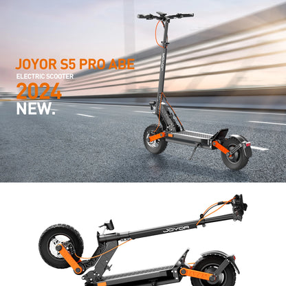 JOYOR S5（ABE）Adult Electric Scooter 500W Motor 48V13AH Battery Foldable E-Scooter 10 Inch Air Tire City commuting Escooter.