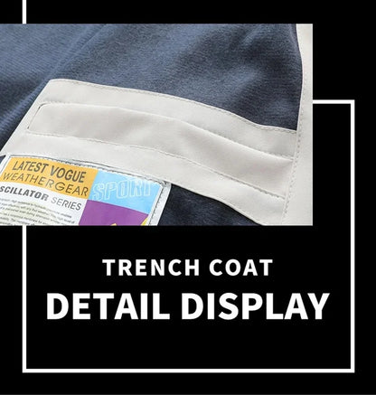 2024 Spring/Autumn Men's Windbreaker Outdoor Windproof Waterproof Mountaineering Multi Pocket Durable Hoodie Jacket Men's Coat.