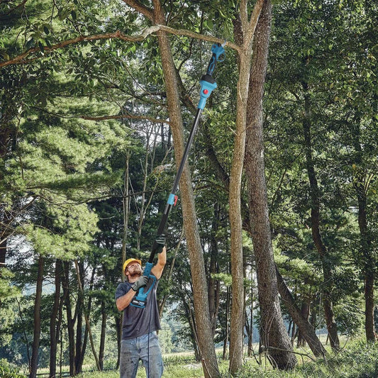 ONEVAN 3500 W Bürstenlose Teleskopstange Elektrische Kettensäge 3-IN-1 Hohe Zweig Schere Garten Beschneiden Werkzeug für 21 V 18 V Batterie