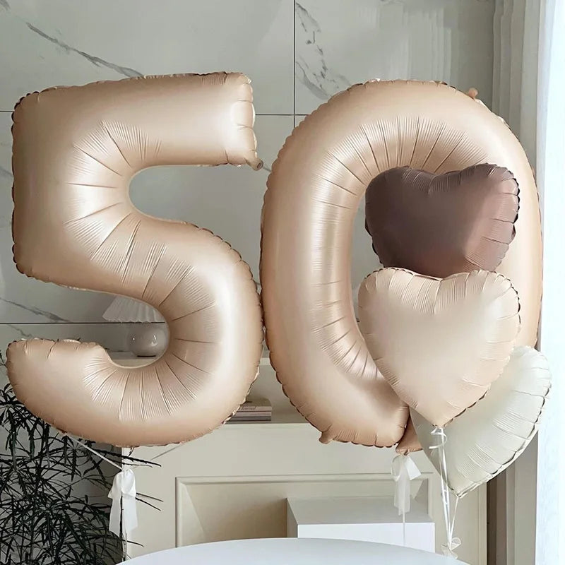 20/10/5Pcs 4D Runde Folienballons 10/18/22 zoll Metall Rose Gold Silber 4D Folienballons Helium Luft Globos Geburtstag Hochzeit Dekor.